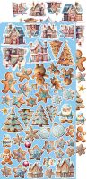 Дизайнерски елементи за изрязване "Cozy Winterland-Winter", Craft o'Clock