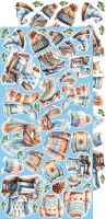 Дизайнерски елементи за изрязване "Cozy Winterland-Winter", Craft o'Clock