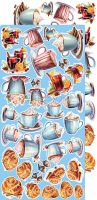 Дизайнерски елементи за изрязване "Cozy Winterland-Winter", Craft o'Clock