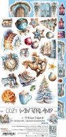 Дизайнерски елементи за изрязване "Cozy Winterland-Winter", Craft o'Clock