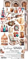 Дизайнерски елементи за изрязване "Vintage Sonata-Vintage", Craft o'Clock