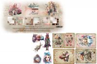Дизайнерски хартии "Alice", 30см, Alchemy of Art