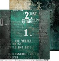 Дизайнерски хартии "The November Man", 30см, Craft o'Clock