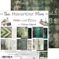 Дизайнерски хартии "The November Man", 15см, Craft o'Clock