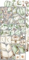 Дизайнерски елементи за изрязване "Cherished Memories-Mix", Craft o'Clock