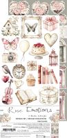 Дизайнерски елементи за изрязване "Rose Emotions-Emotions", Craft o'Clock