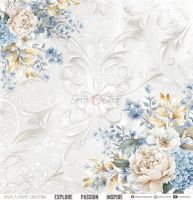 Дизайнерски хартии "Something Blue", 30см, Craft o'Clock