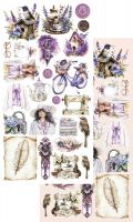 Дизайнерски елементи за изрязване "In Purple Color", Alchemy of Art