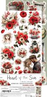 Дизайнерски елементи за изрязване "Heart of the Sun-Flowers and more", Craft o'Clock