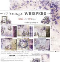 Дизайнерски хартии "Heritage Whispers", 30см, Craft o'Clock