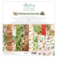 Дизайнерски хартии "Wildwood Secrets", 30см, Mintay Papers