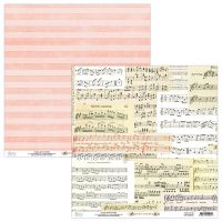 Дизайнерски лист "Music Garden"-04, Mintay Papers