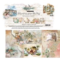 Дизайнерски хартии "Memories From the Trip", 30см, Alchemy of Art
