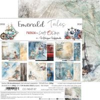 Дизайнерски хартии "Emerald Tales", 20см, Craft o'Clock
