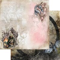 Дизайнерски хартии "The Legends of the Dragons", 30см, Alchemy of Art