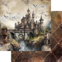 Дизайнерски хартии "The Legends of the Dragons", 20см, Alchemy of Art