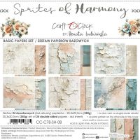 Дизайнерски фонови хартии "Sprites of Harmony", 20см, Craft o'Clock