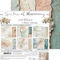 Дизайнерски фонови хартии "Sprites of Harmony", 20см, Craft o'Clock