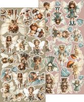Дизайнерски елементи за изрязване "Sprites of Harmony-Sprites", Craft o'Clock