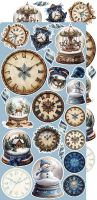 Дизайнерски елементи за изрязване "Jolly Season-Mix", Craft o'Clock