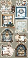 Дизайнерски елементи за изрязване "Jolly Season-Mix", Craft o'Clock