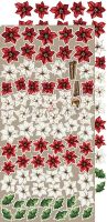 Дизайнерски елементи за изрязване "Oh, Christmas Night!-Flowers and more", Craft o'Clock