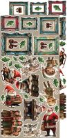 Дизайнерски елементи за изрязване "Oh, Christmas Night!-Flowers and more", Craft o'Clock