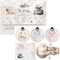Дизайнерски хартии "The Baby", 12л., 20см, Alchemy of Art