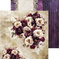 Дизайнерски хартии "Plum & Caramel", 20см, Craft o'Clock