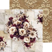 Дизайнерски хартии "Plum & Caramel", 15см, Craft o'Clock