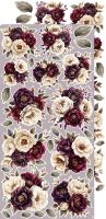 Дизайнерски елементи за изрязване "Plum & Caramel-Flowers and more", Craft o'Clock