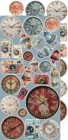 Дизайнерски елементи за изрязване "Timeless Grace-Timeless", Craft o'Clock