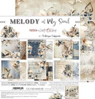 Дизайнерски хартии "Melody of My Soul", 30см, Craft o'Clock