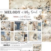 Дизайнерски хартии "Melody of My Soul", 20см, Craft o'Clock
