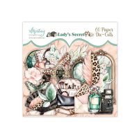 Дизайнерски хартиени елементи "Lady's Secret", Mintay Papers
