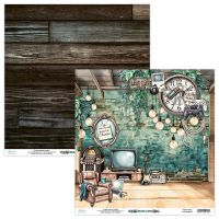 Дизайнерски хартии "Man Cave", 30см, Mintay Papers
