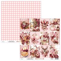 Дизайнерски хартии "Rust & Rose", 30см, Mintay Papers