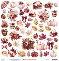 Дизайнерски хартии "Rust & Rose", 30см, Mintay Papers
