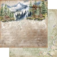 Дизайнерски хартии "Friends of the Forest", 30см, 6л., Alchemy of Art