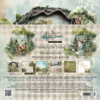 Дизайнерски хартии "Friends of the Forest", 20см, 12л., Alchemy of Art