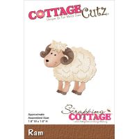Дизайнерска щанца за изрязване "Ram", Cottage Cutz