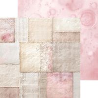Дизайнерски и фонови хартии "Baby Girl Universe Mix", 20см, Craft o'Clock