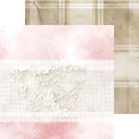 Дизайнерски и фонови хартии "Baby Girl Universe Mix", 20см, Craft o'Clock