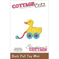 Дизайнерска щанца за изрязване "Duck Pull Toy", Cottage Cutz
