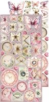 Дизайнерски елементи за изрязване "Baby Girl Universe-Mix", Craft o'Clock