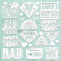Елементи от бирен картон "Father's Day Set", Mintay Papers