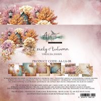 Дизайнерски хартии "Lovely Autumn", 20см, 24л., Alchemy of Art