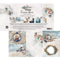 Дизайнерски хартии "Ocean Blue", 30см, 12л., Alchemy of Art