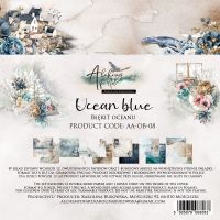 Дизайнерски хартии "Ocean Blue", 20см, 24л., Alchemy of Art