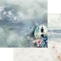 Дизайнерски хартии "Ocean Blue", 20см, 24л., Alchemy of Art